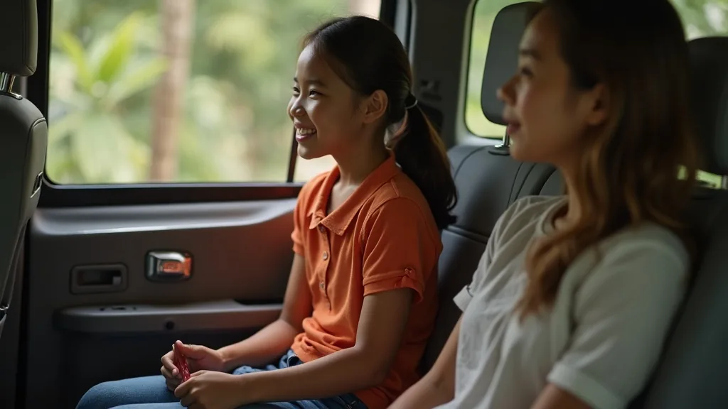 Family Car Travel in Komodo: Seats and Tips