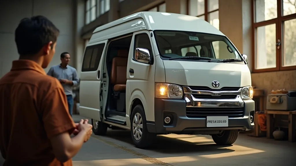 Komodo Group Car Hire: HiAce & Elf with Luggage Space